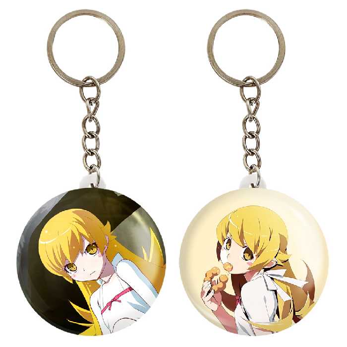 جاکلیدی خندالو مدل شینوبو اوشینو انیمه مونوگاتاری کد 1621416215 مجموعه 2 عددی