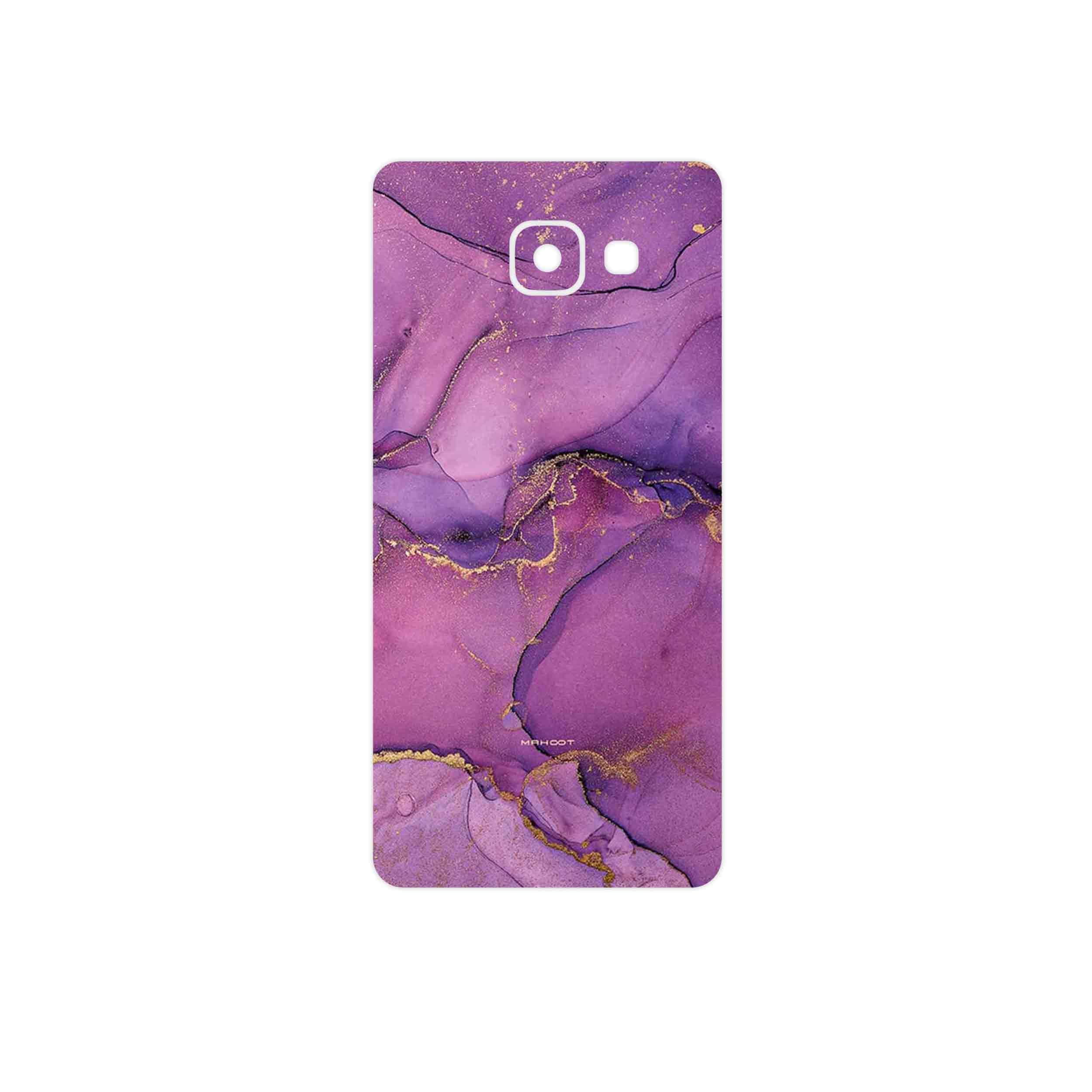 برچسب پوششی ماهوت مدل Purple Marble مناسب برای گوشی موبایل سامسونگ Galaxy A5 2016