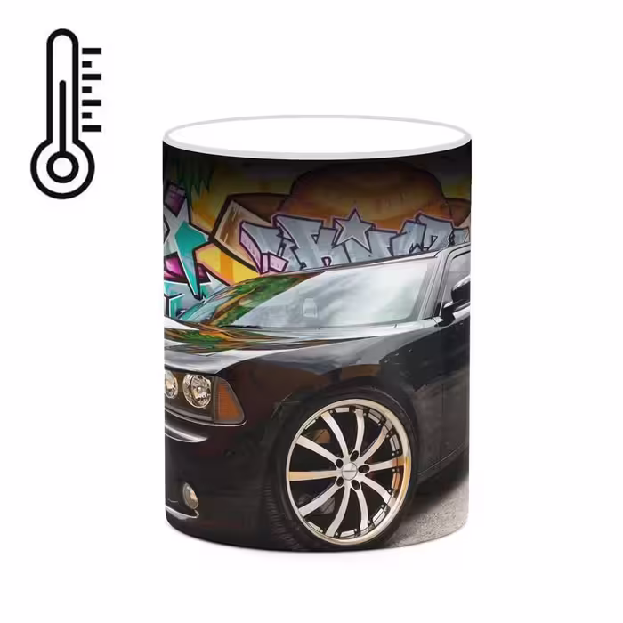 ماگ حرارتی کاکتی طرح Grafiti مدل mgh20427