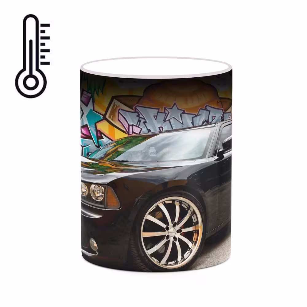 ماگ حرارتی کاکتی طرح Grafiti مدل mgh20427