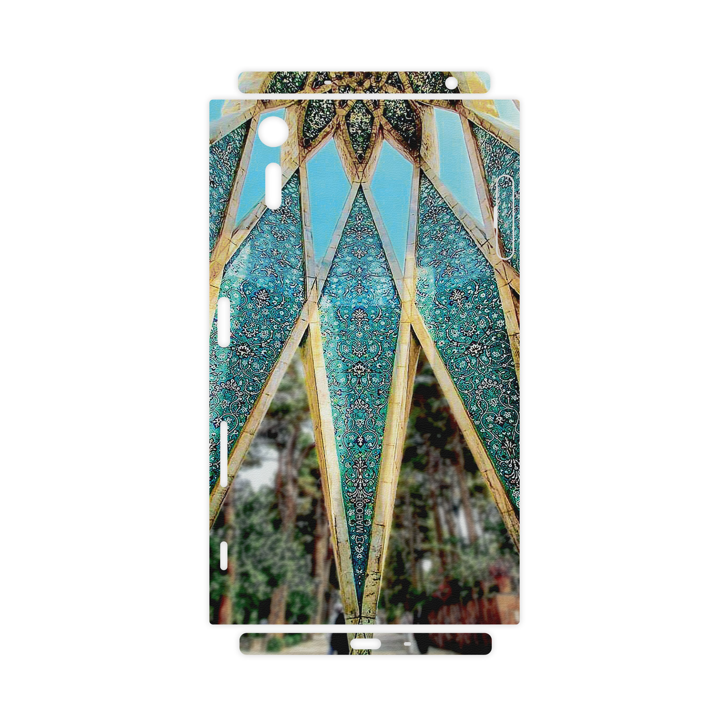 برچسب پوششی ماهوت مدل KHAYAM-Tomb-FullSkin مناسب برای گوشی موبایل سونی Xperia XZ