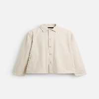 اورشرت مردانه زارا TEXTURED OVERSHIRT | تهران زارا TehranZara