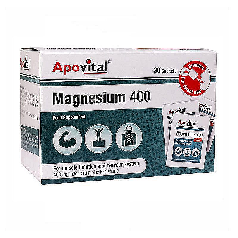 منیزیم آپوویتال 400 میلی گرمی | Apovital Magnesium 400 mg