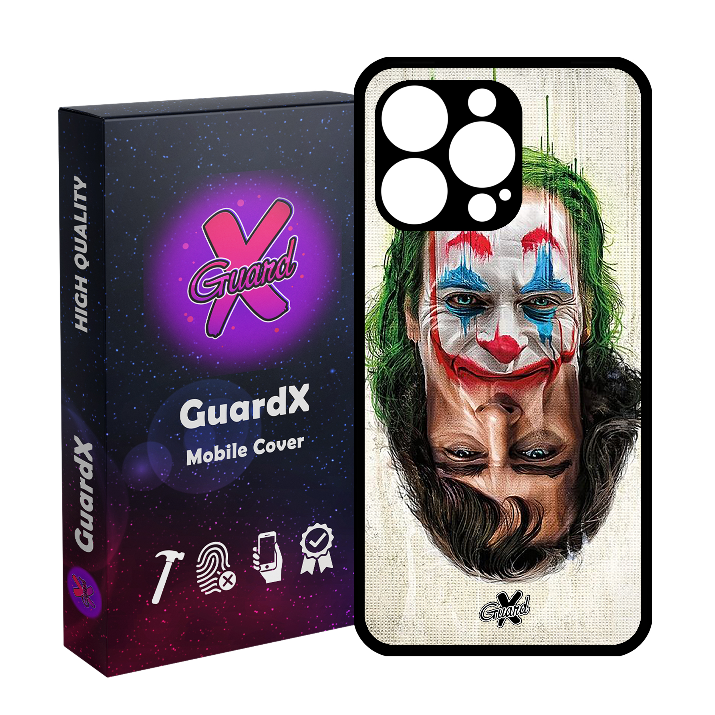کاور گارد ایکس طرح Joker مدل Glass10097 مناسب برای گوشی موبایل اپل iPhone 13 Pro