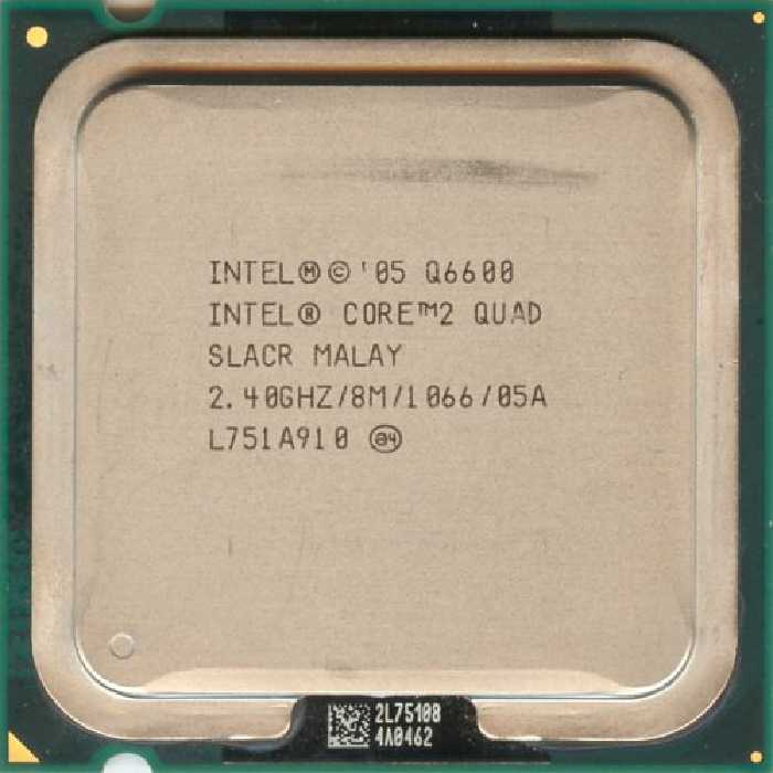 پردازنده Intel Core 2 Quad Q6600 (تری)