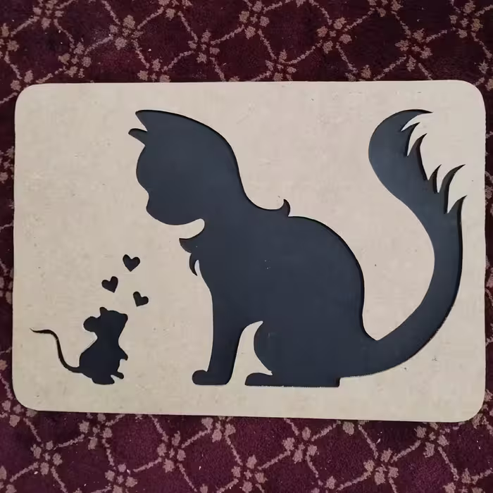 تابلوی موش و گربه