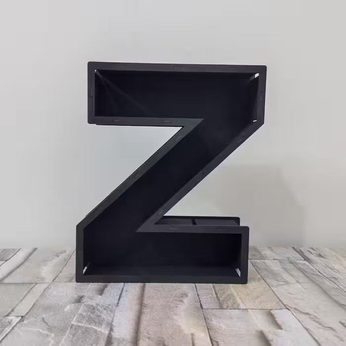 باکس گل مصنوعی مدل حرف Z