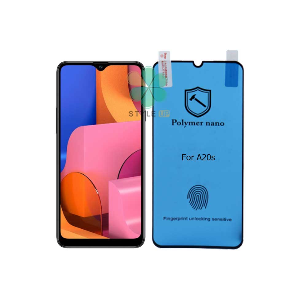 محافظ صفحه گلس گوشی سامسونگ Galaxy A20s مدل Polymer nano