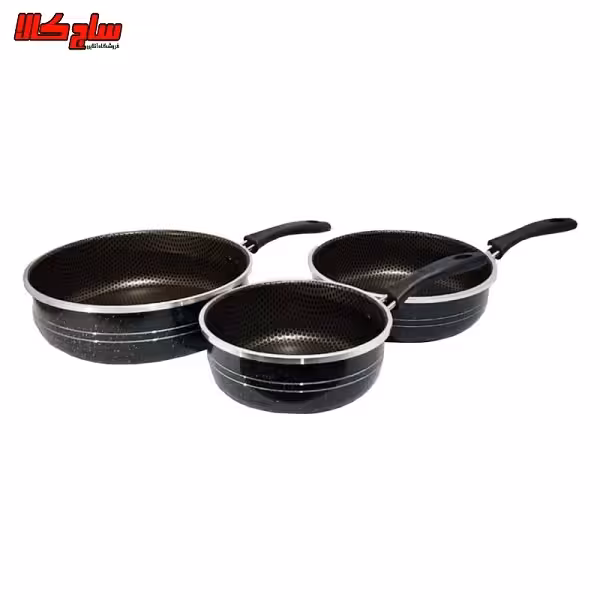 سه تابه تکدسته طرح چدن مدل P-3