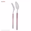 سرویس قاشق چنگال رنگی 12 پارچه باریکو مدل Orbit