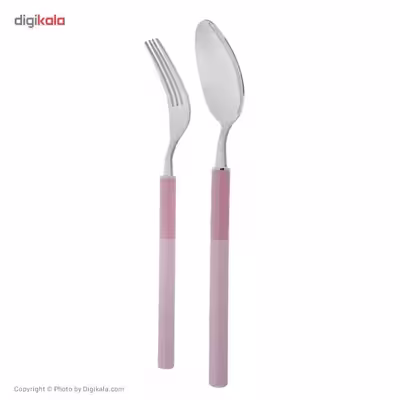 سرویس قاشق چنگال رنگی 12 پارچه باریکو مدل Orbit