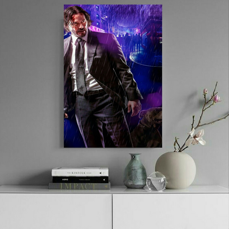 تابلو شاسی مدل جان ویک کد AR379 | دنیای قاب