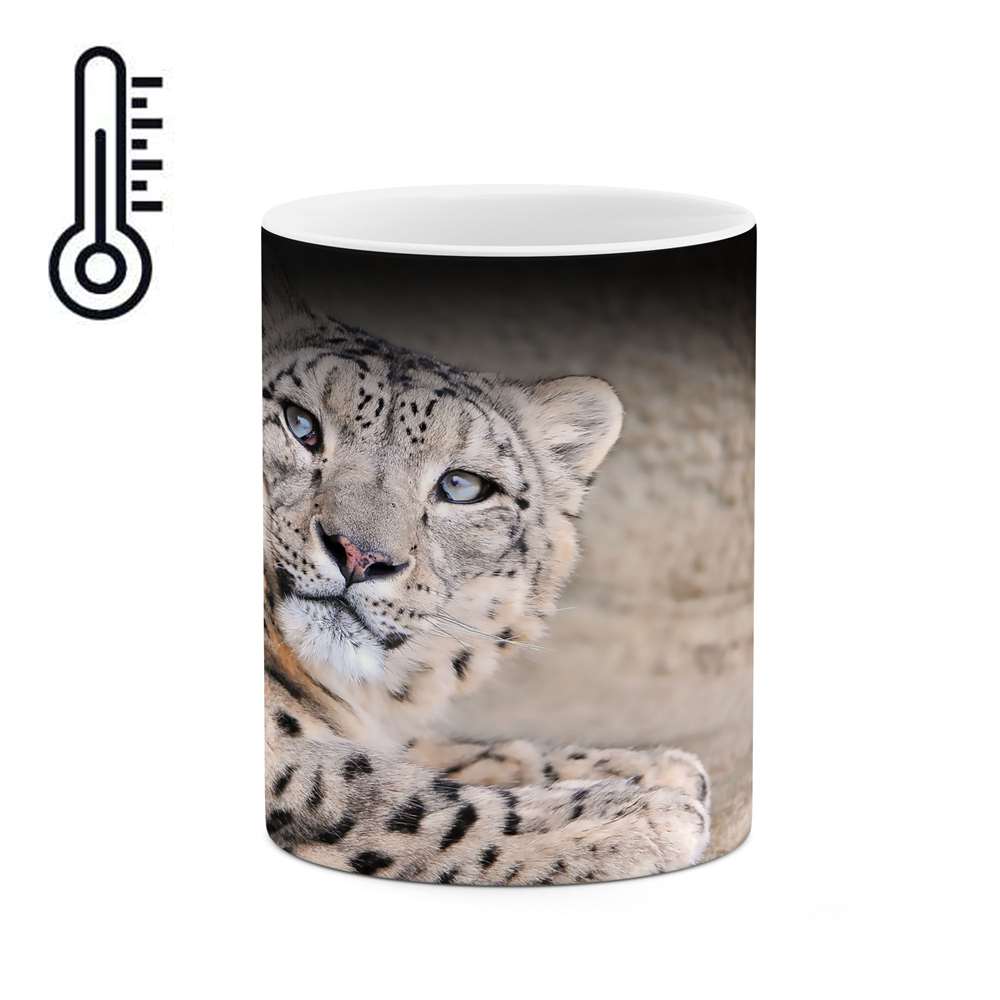 ماگ حرارتی طرح بچه پلنگ مدل mgh04481