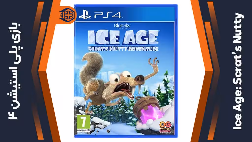 دیسک بازی Ice Age: Scrat’s Nutty – مخصوص PS4