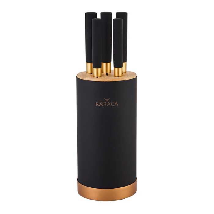 ست چاقو آشپزخانه 6 پارچه کاراجا مدل Woodland کد 153.03.06.1479