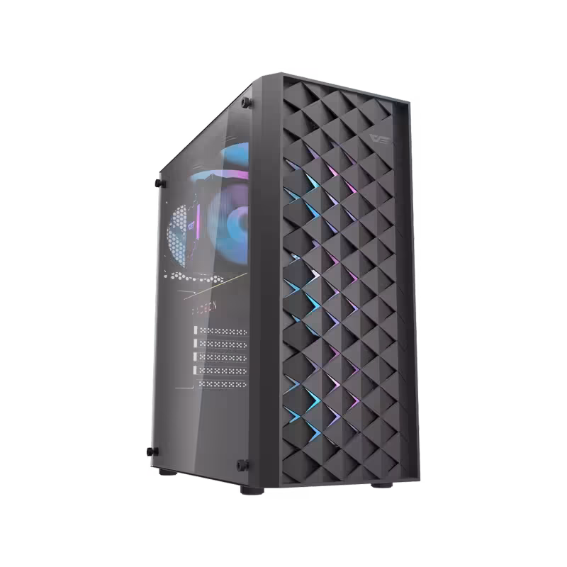 DarkFlash DK351 ATX | ظرفیت بالا برای نصب ذخیره‌سازها و فن‌