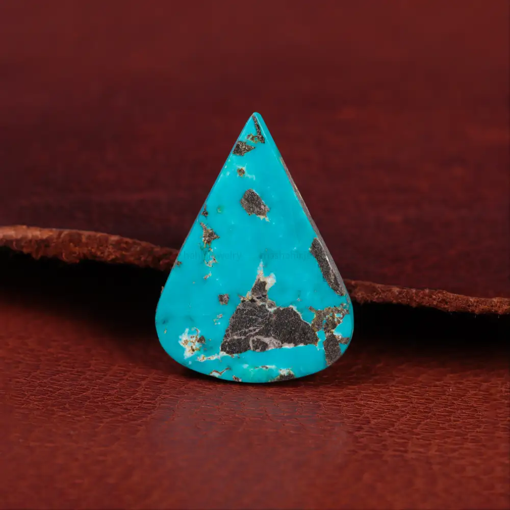 نگین فیروزه شجری کد 15331 - جواهری مشاهیر