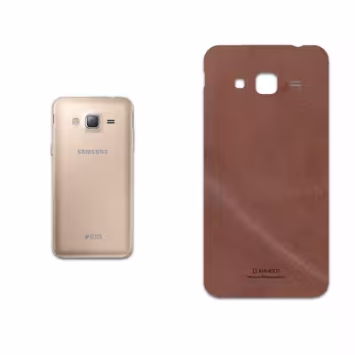 برچسب پوششی ماهوت مدل Matte-Natural-Leather مناسب برای گوشی موبایل سامسونگ Galaxy J3 2016