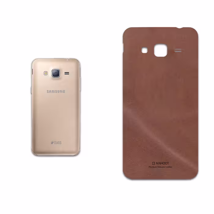 برچسب پوششی ماهوت مدل Matte-Natural-Leather مناسب برای گوشی موبایل سامسونگ Galaxy J3 2016