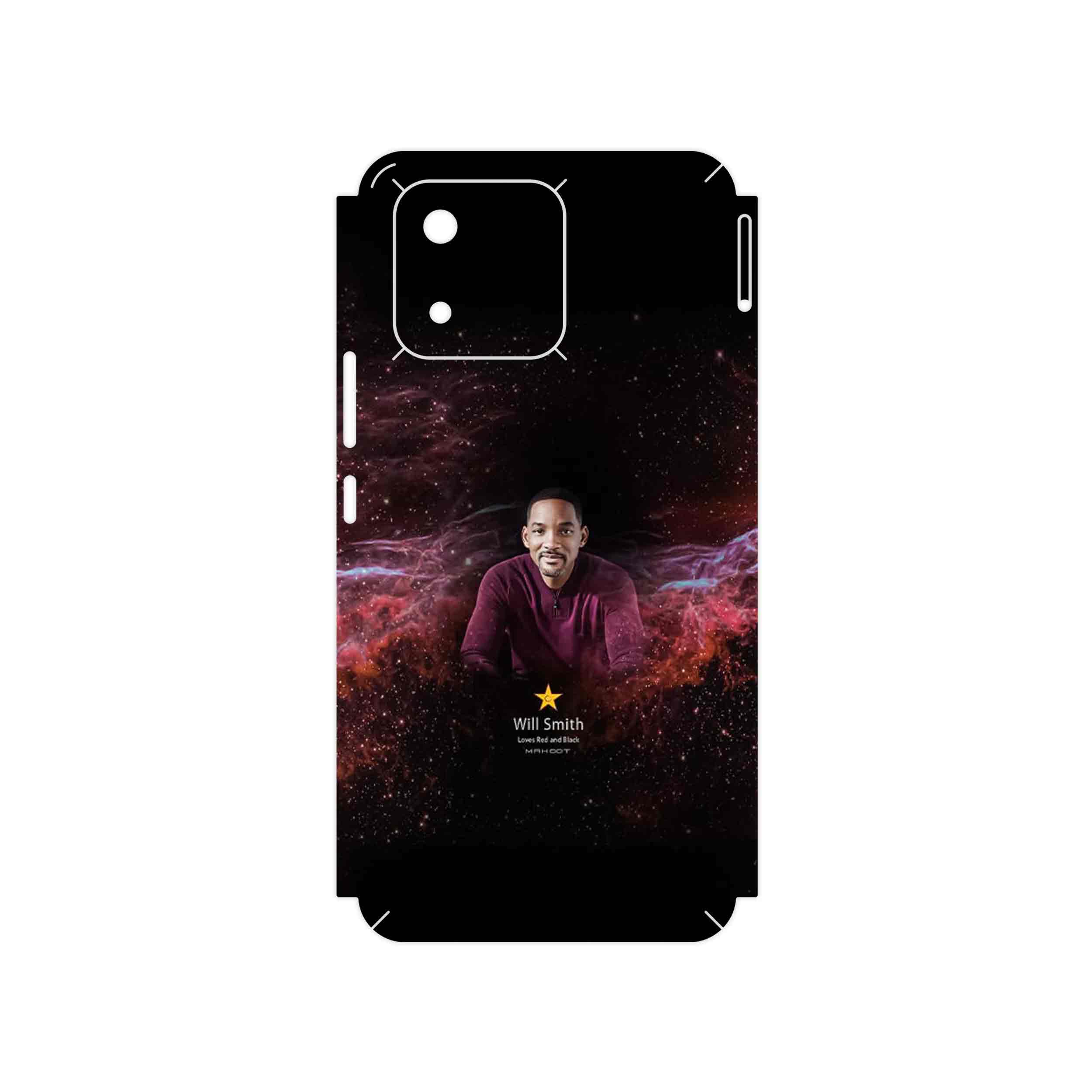 برچسب پوششی ماهوت مدل Will Smith مناسب برای گوشی موبایل آنر X5