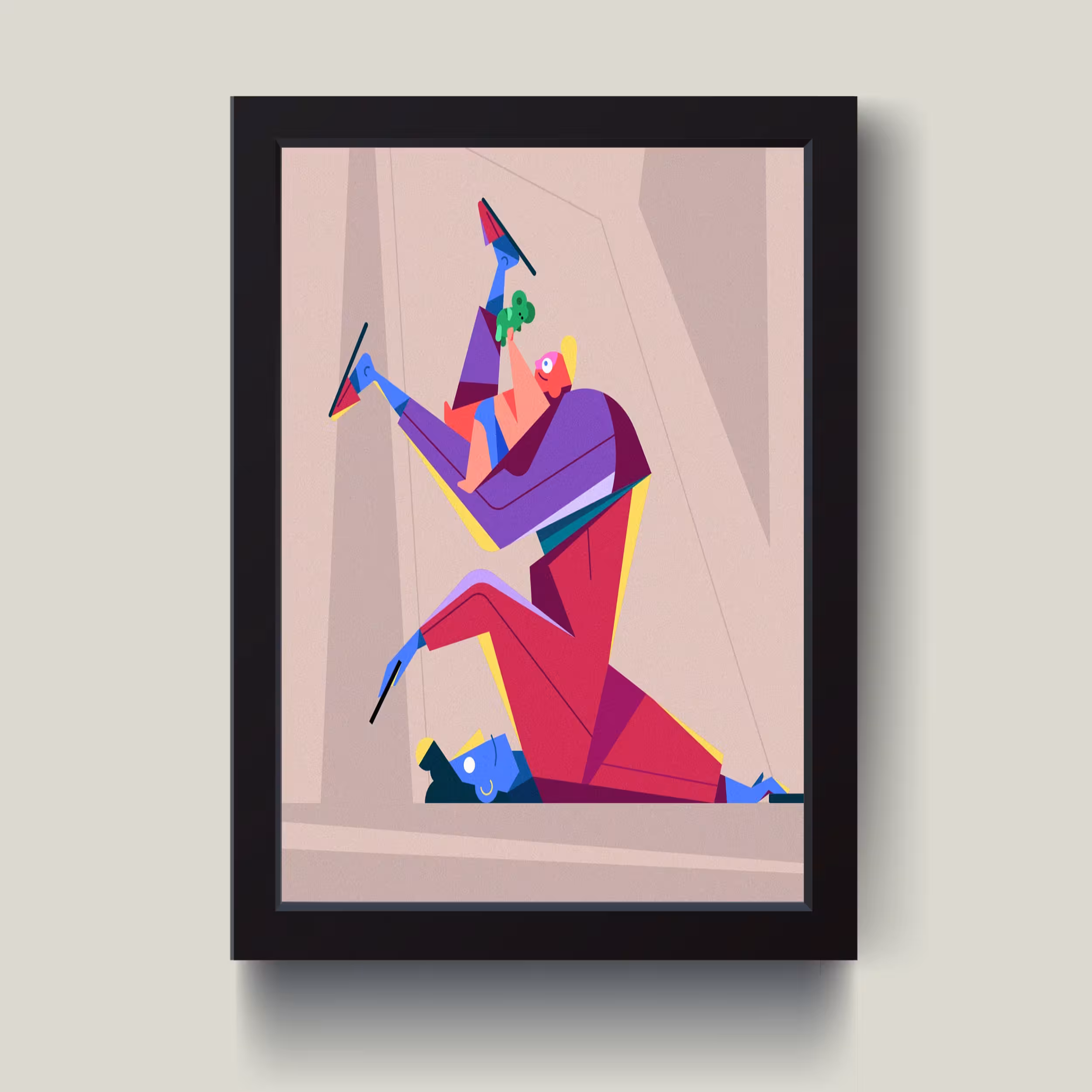 تابلو مدل دکوراتیو Digi art کدG13-22