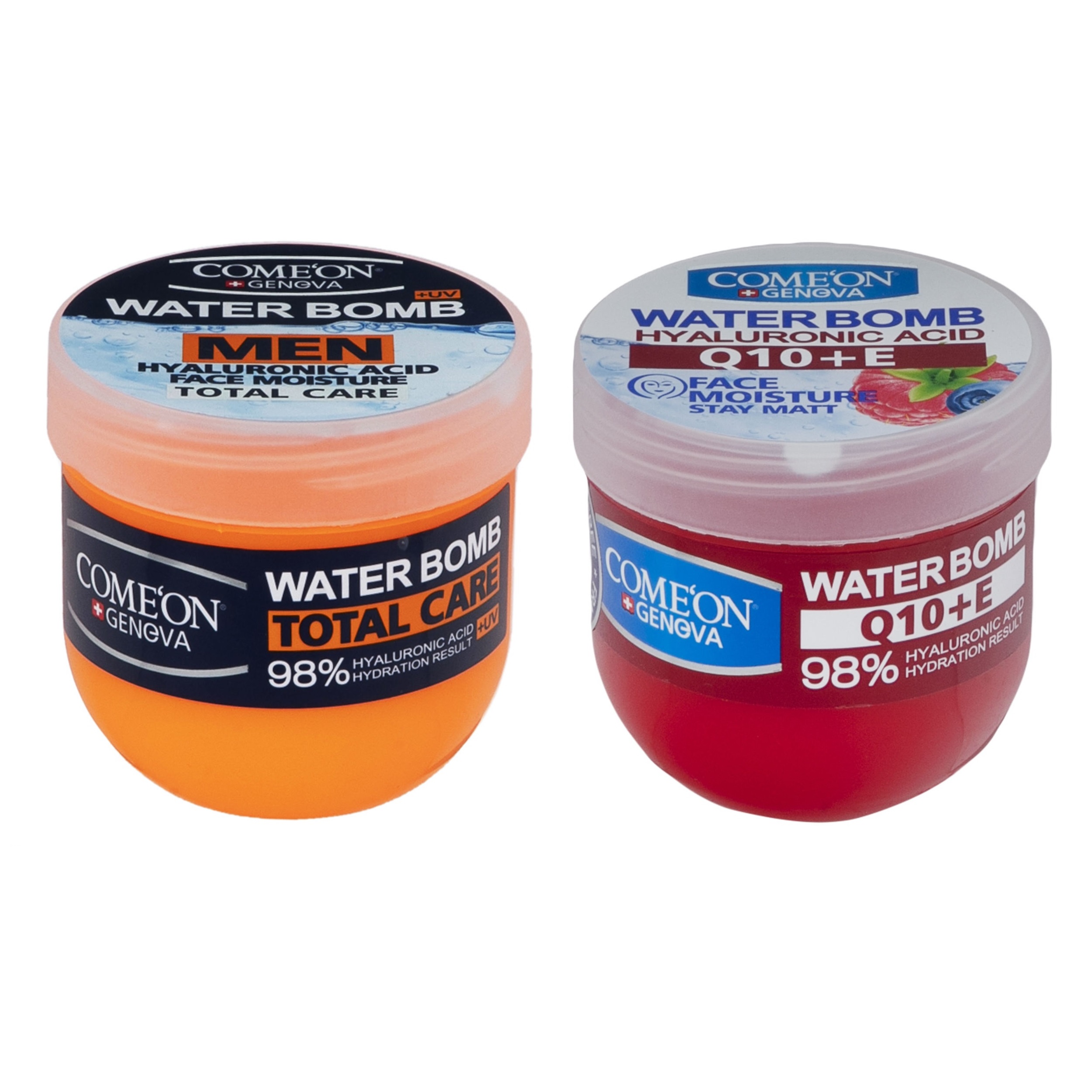 کرم آبرسان کامان سری واتربمب مدل 001 حجم 200 میلی لیتر به همراه کرم آبرسان کامان سری واتربمب مدل Q10