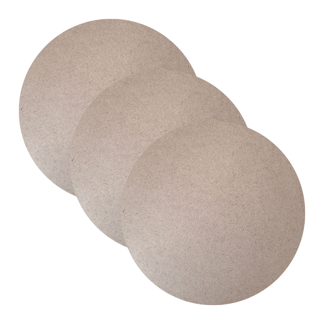 اسلایس چوبی مدل بیس خام ساعت circllee25 مجموعه 3 عددی
