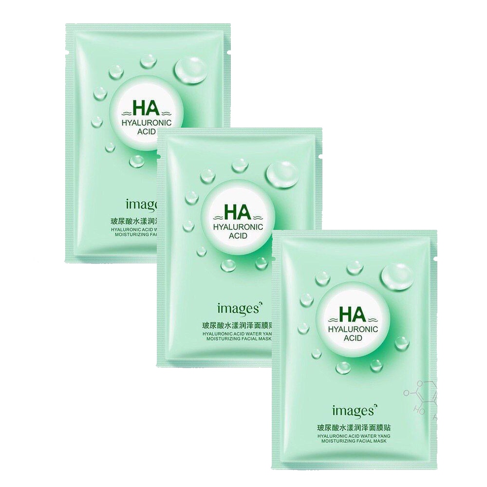 ماسک صورت ایمجز مدل هیالورونیک وزن 25 گرم مجموعه 3 عددی