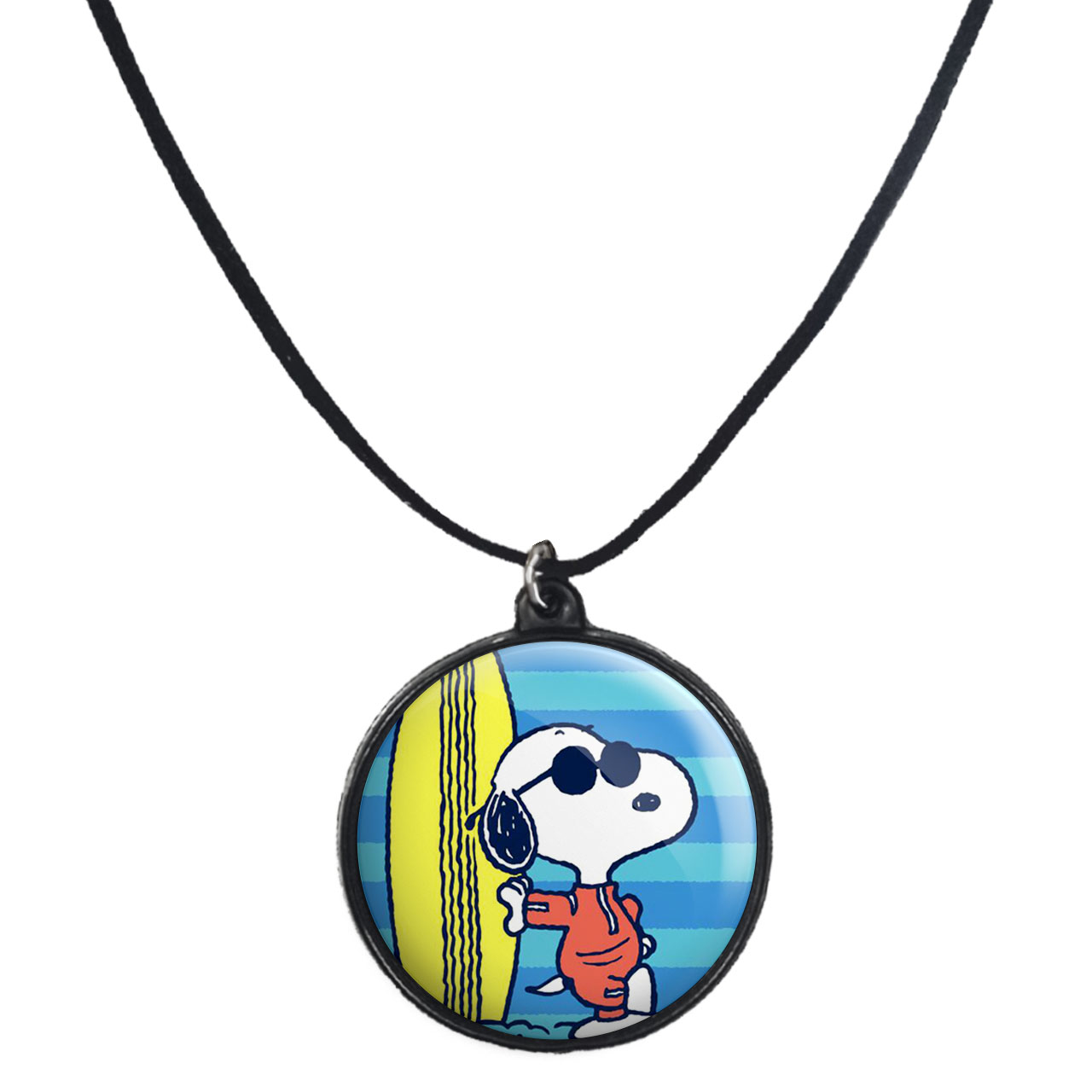 گردنبند پرمانه طرح اسنوپی کد pmb.14451