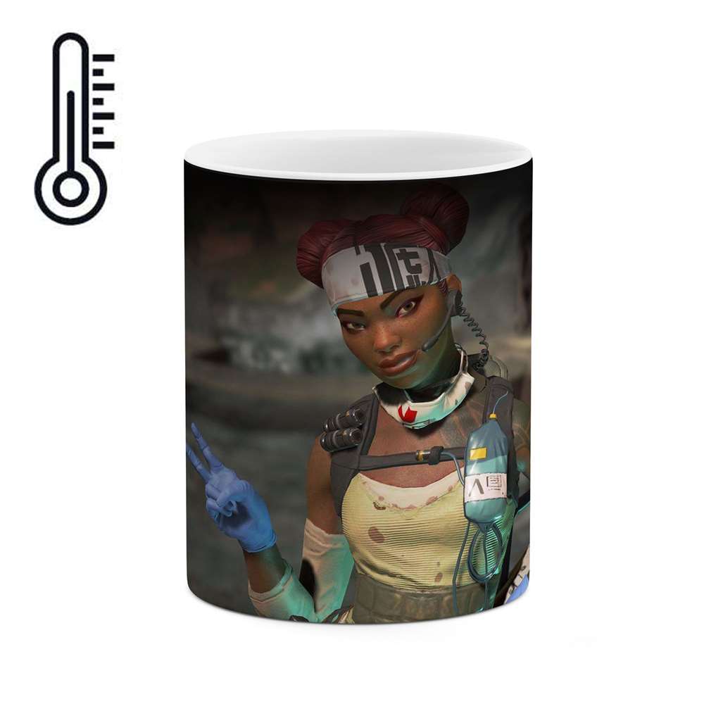 ماگ حرارتی طرح بازی Apex legend مدل mgph12010