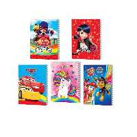 دفتر سیمی 80 برگ جلد طلقی عرش کد 19