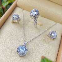 نیمست نگیندار نقره 925 عیار