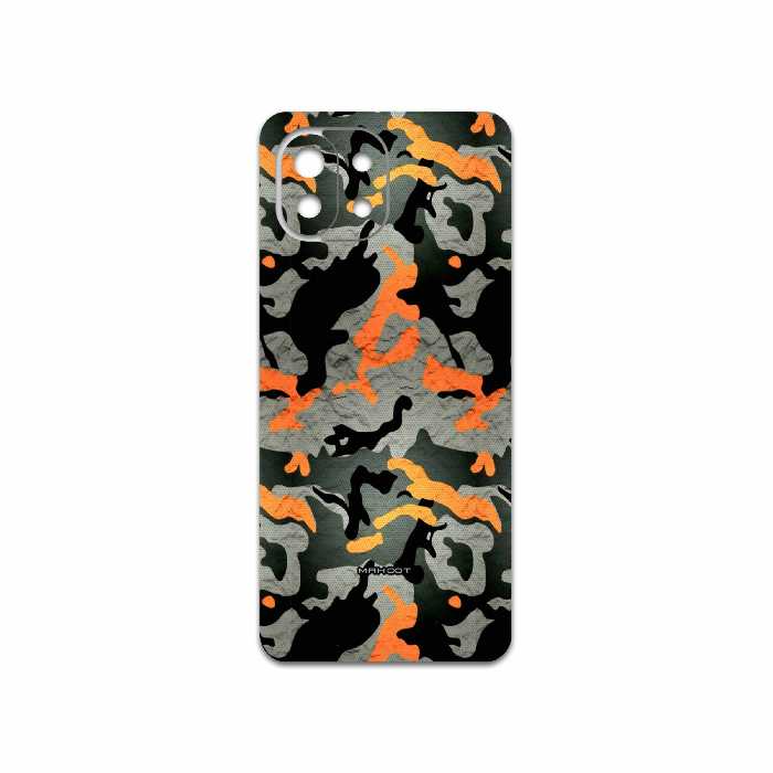 برچسب پوششی ماهوت مدل Autumn-Army مناسب برای گوشی موبایل شیائومی MI 11 LITE