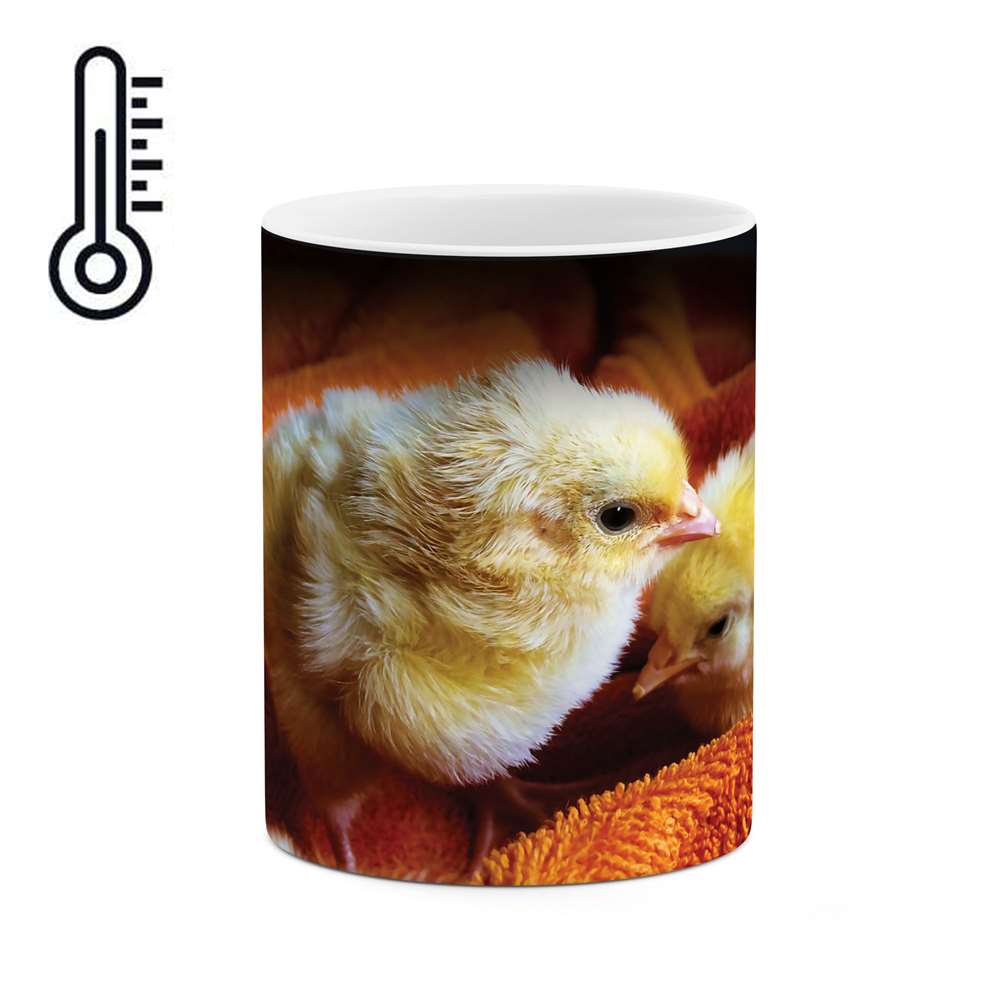 ماگ حرارتی طرح جوجه مدل mgph01310