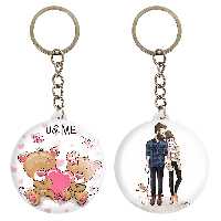 جاکلیدی خندالو مدل عاشقانه کد 18571863 مجموعه 2 عددی