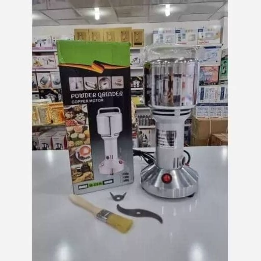 آسیاب صنعتی تیغه فولادی  با  بدنه ی تمام  استیل برند پاور گریندر