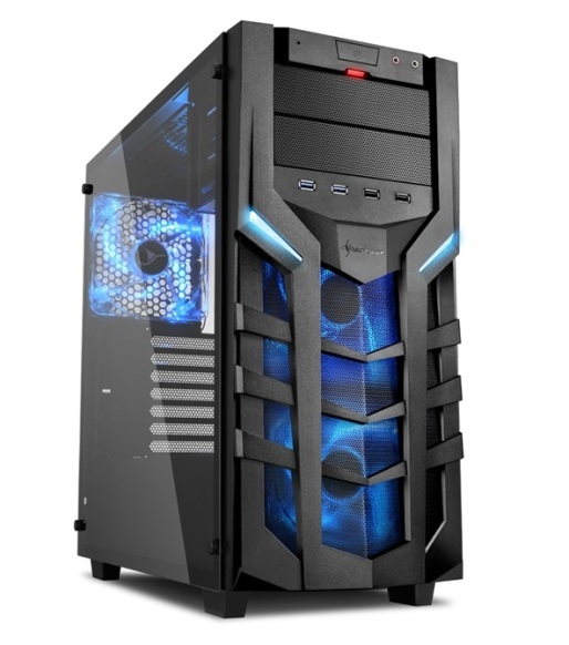 کیس شارکن DG7000-G Midi Tower Case - Blue