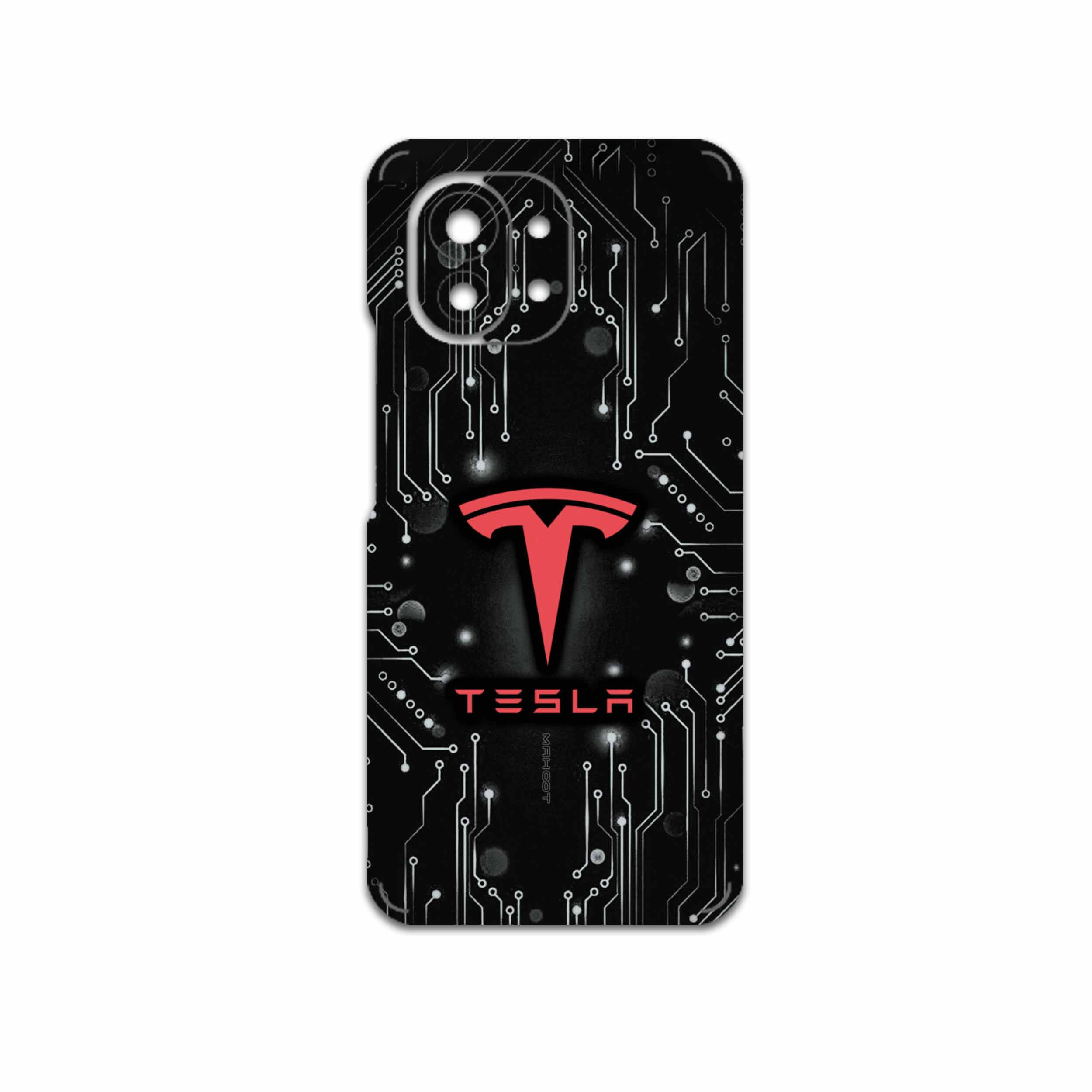 برچسب پوششی ماهوت مدل TESLA مناسب برای گوشی موبایل شیائومی Mi 11 5G