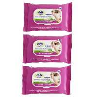 دستمال مرطوب وی کر مدل Ginseng-Aloe Vera سه بسته 20 عددی