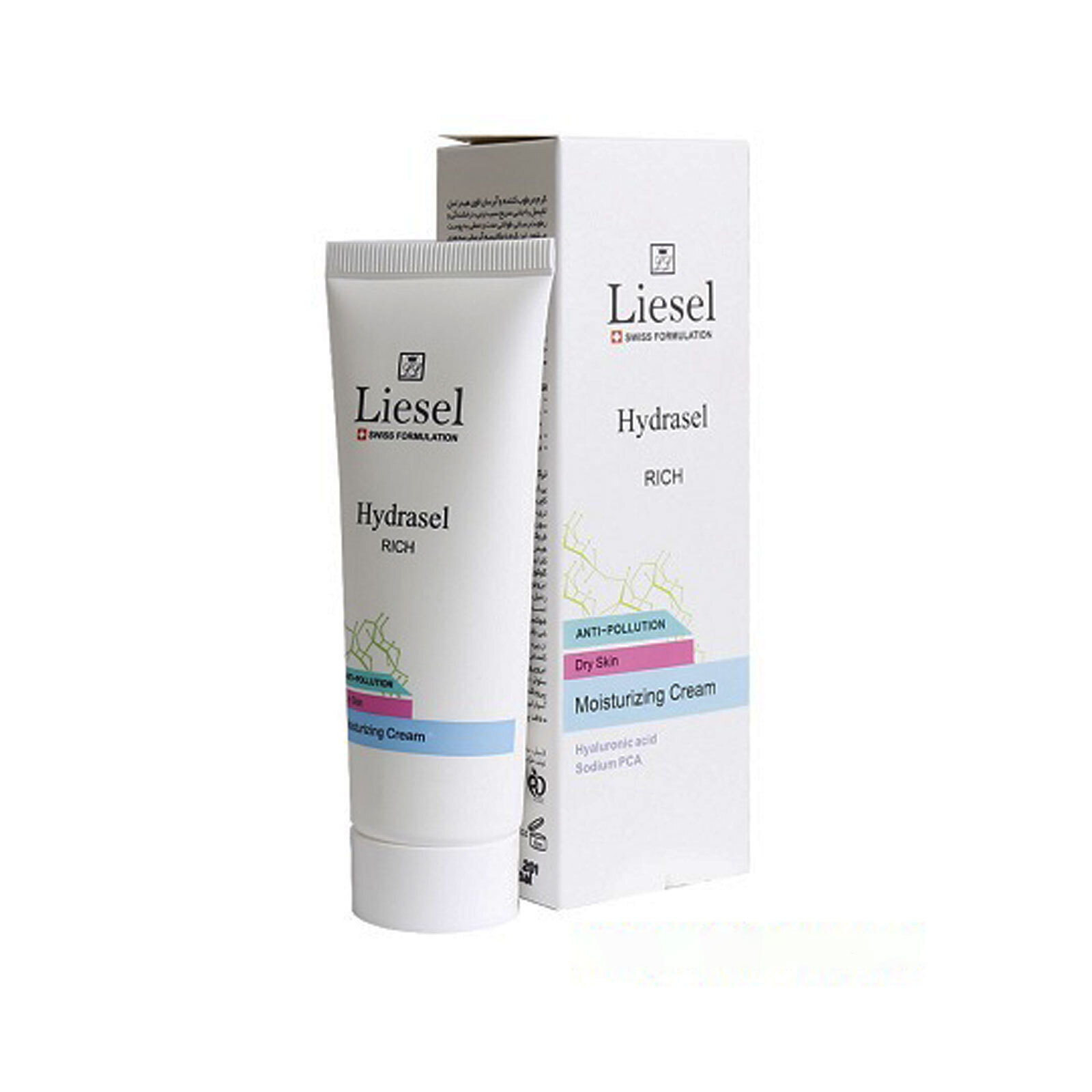 لایسل کرم ابرسان پوست خشک 50 میل