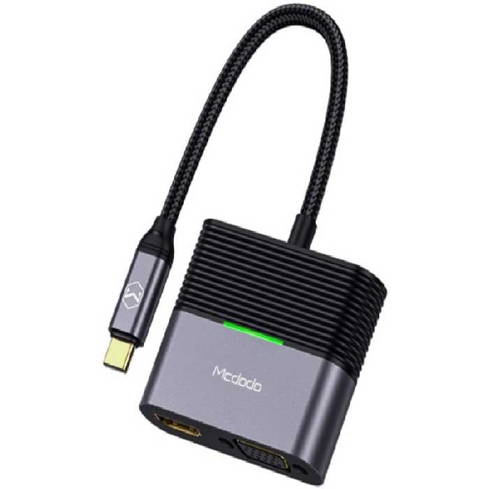 هاب آداپتور چندکاره تایپ سی مک دودو Mcdodo HU-772 3in1 Type-C Hub
