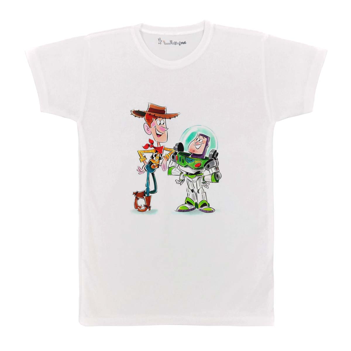 تی شرت بچگانه پرمانه طرح toy story کد pmt.3055