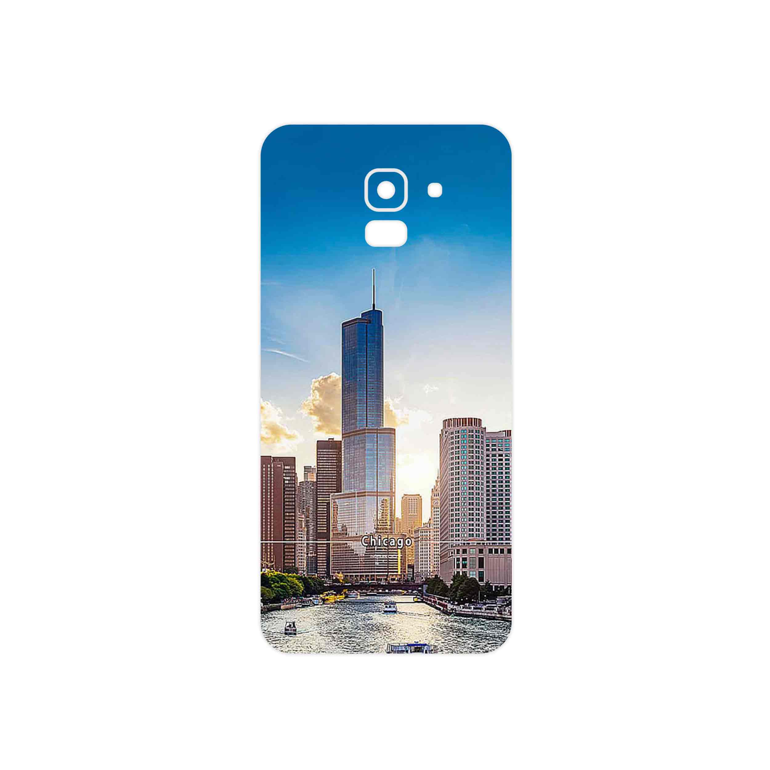 برچسب پوششی ماهوت مدل City of Chicago مناسب برای گوشی موبایل سامسونگ Galaxy J6