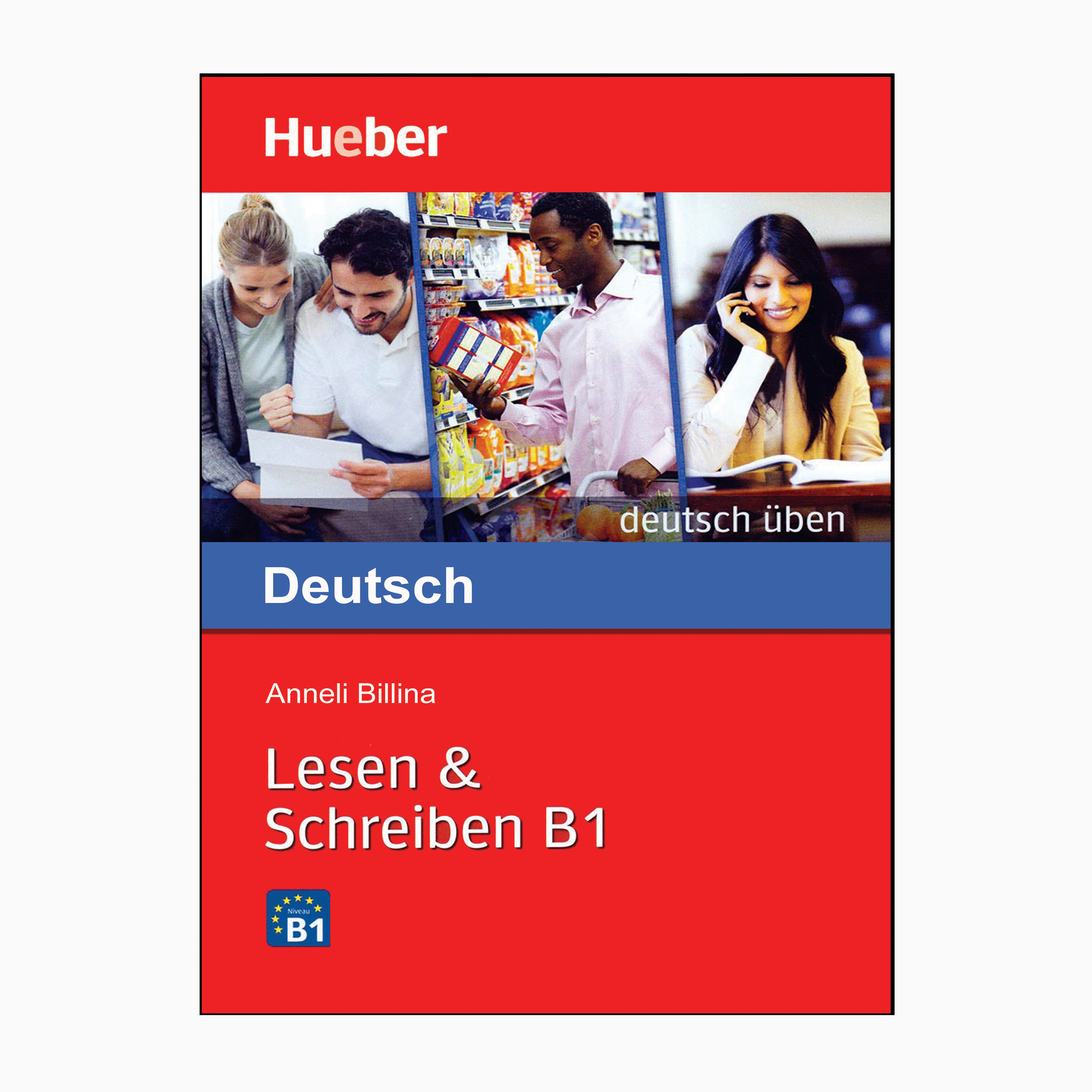 کتاب Lesen &amp; Schreiben B1 اثر Bettina Holdrich انتشارات هوبر