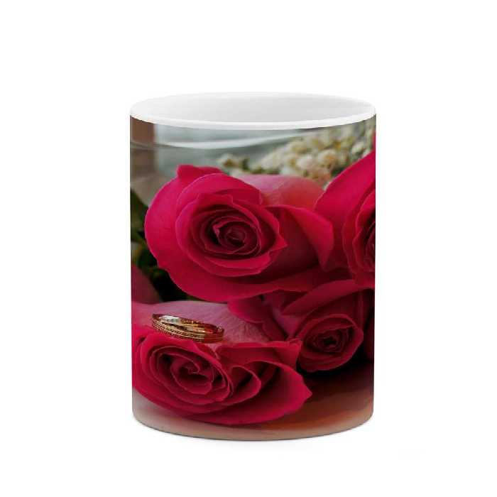 ماگ کاکتی طرح گل مدل mgs15611