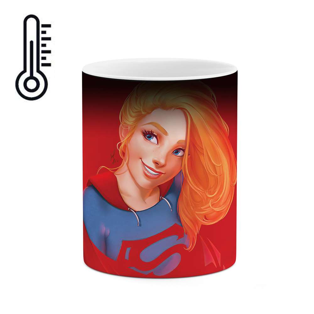 ماگ حرارتی طرح دخترونه مدل mgp00613