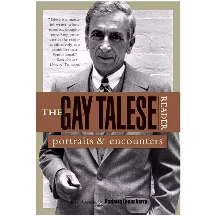 کتاب The Gay Talese Reader اثر Gay Talese and Barbara Lounsberry انتشارات Bloomsbury USA