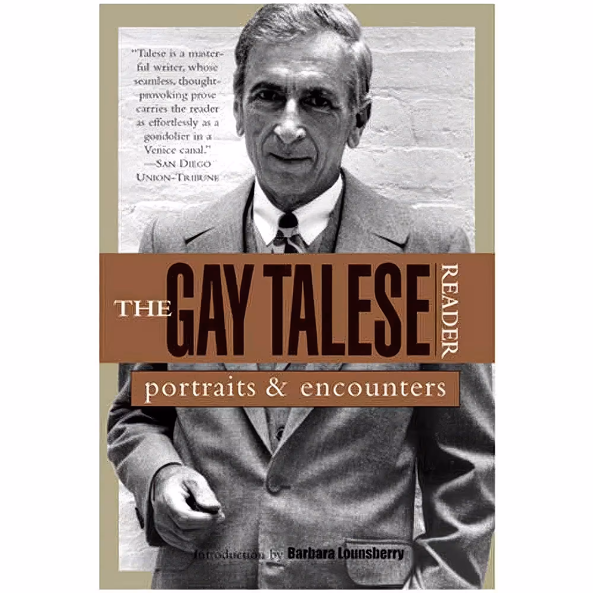 کتاب The Gay Talese Reader اثر Gay Talese and Barbara Lounsberry انتشارات Bloomsbury USA