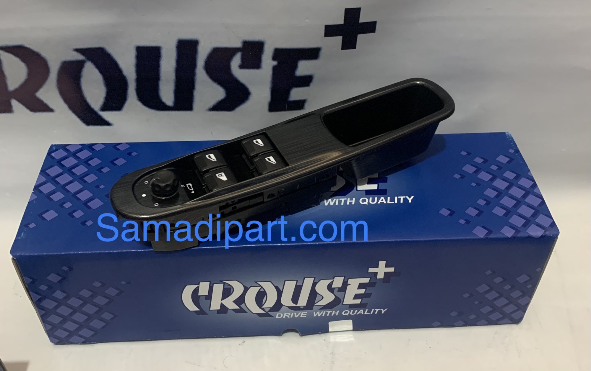 مجموعه کلید شیشه بالابر و تنظیم آینه پژو پارس طرح آوا کروز (CR33034001)