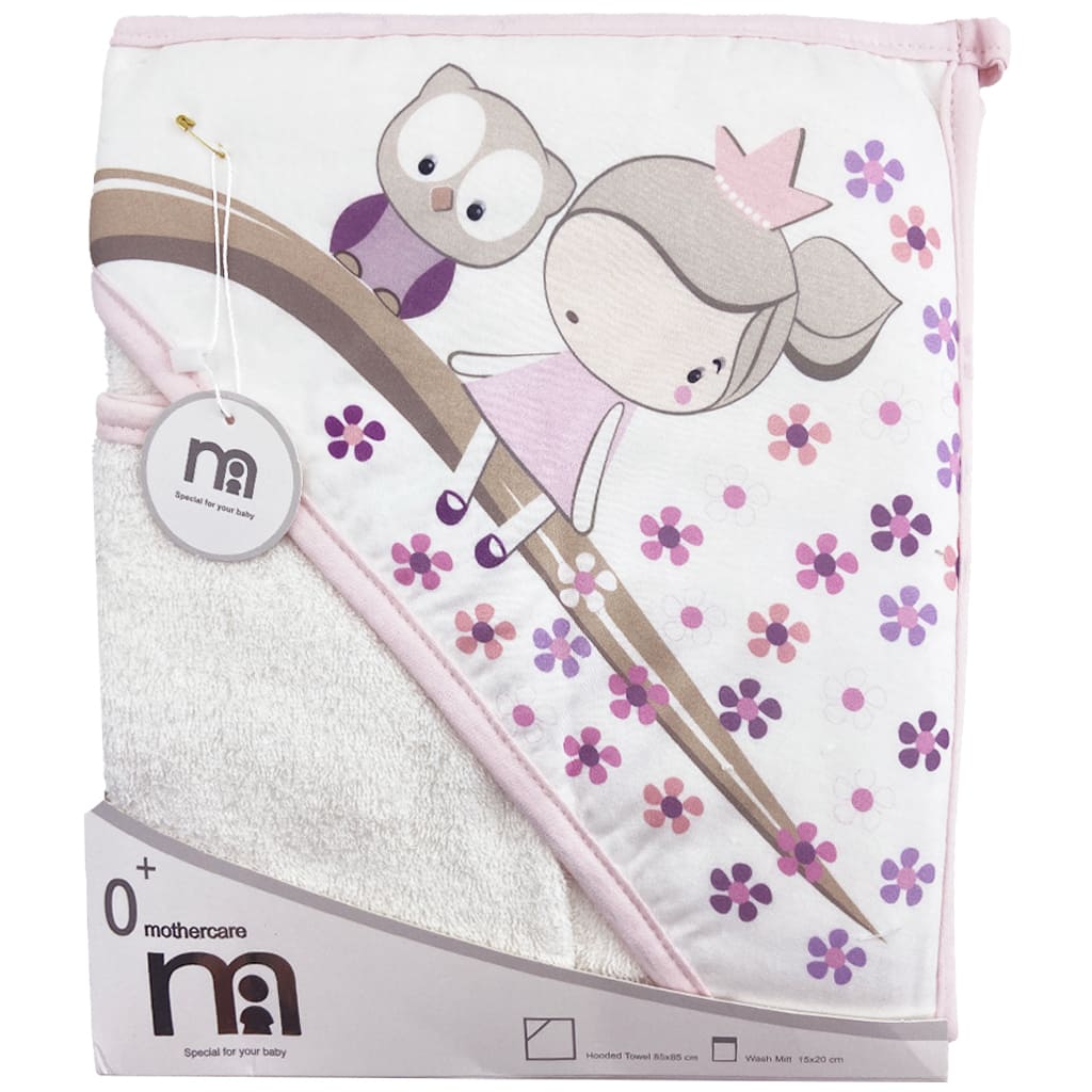 حوله چهارگوش بچگانه دختر جغد مادرکر Mothercare